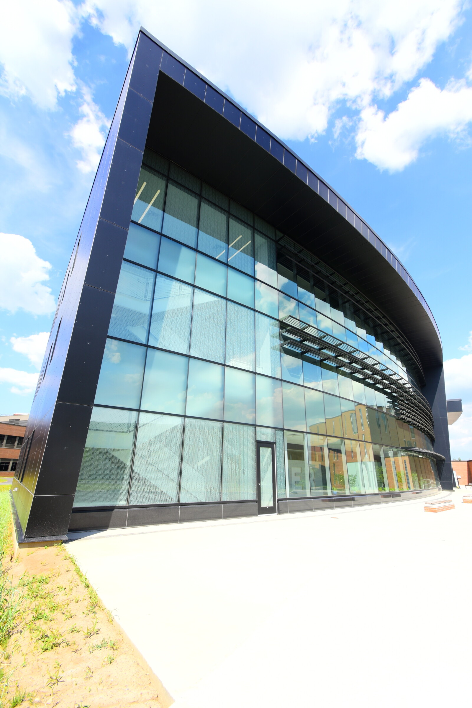 Commercial Glass Addition at RIT Cyber Security Building | Flower City